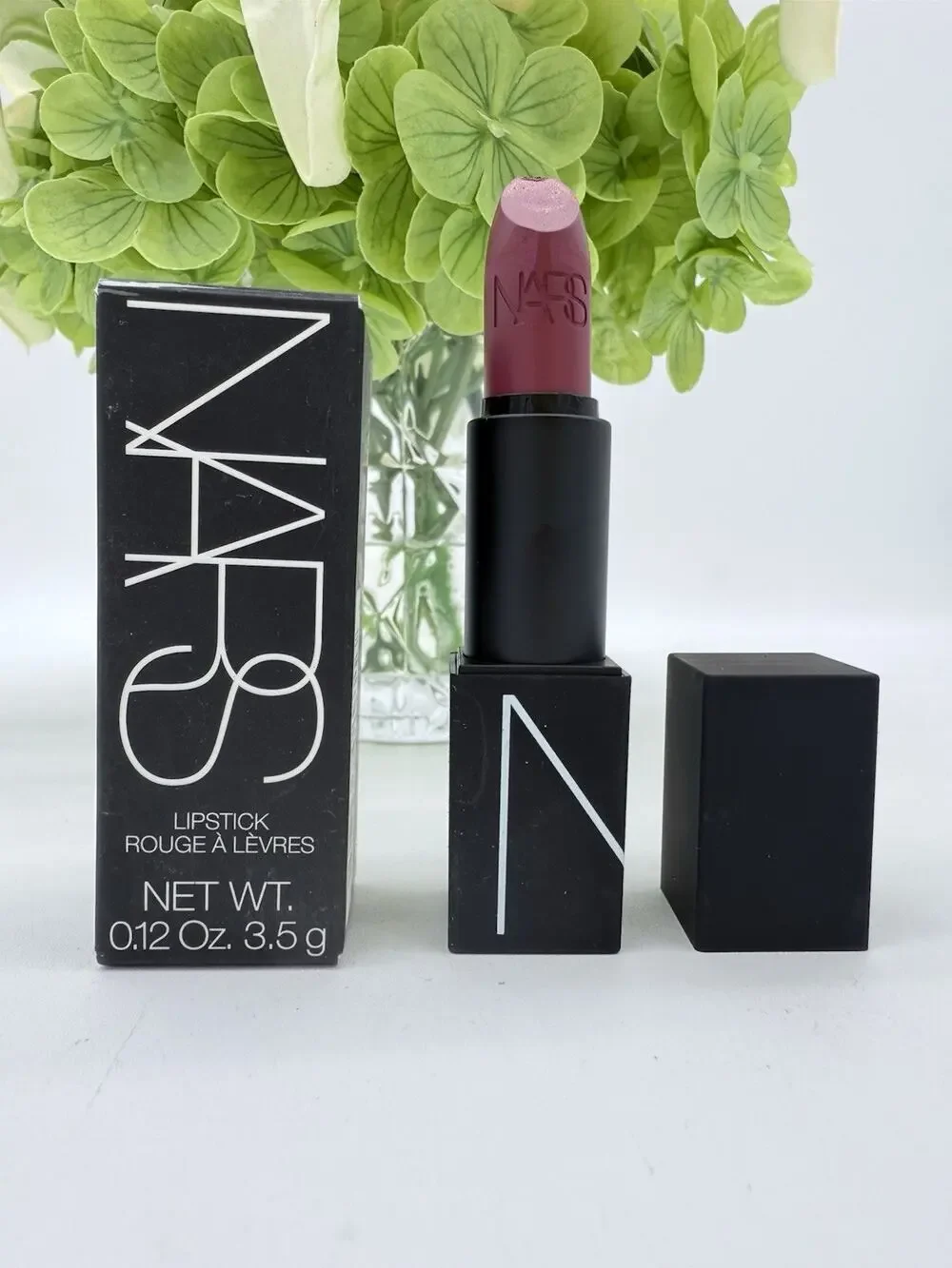 Nars Satin Lipstick 2911 AFGHAN RED Full Size 0.12 Oz. / 3.5 g Damaged Tip